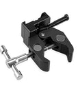 Alvins V-Mount Crab-Shaped Clamp V-Lock Battery Plate Adapter QR Clamp Compatible with Multiple Brands of V-Mount Batteries Light Stand Rod Tripod, 15-45mm Non-Slip Clamp