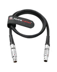Alvin's Cables Teradek RT Run Stop Cable for ARRI Alexa LF| Mini LF| Alexa 35| Alexa SXT Camera, for Sony Venice 2, Teradek RT MDR.X MDR.S Receiver, 6 Pin to RS 3 Pin Control Cable, 30CM| 12inches
