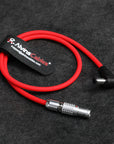 Alvin's Cables Ultra Soft DC to 2 Pin Power Cable for Teradek Bond, Blackmagic Pyxis, Z CAM E2 Camera, for Tilta Battery Plate 45cm|17.7in