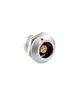 Alvins 0K EGG 4 Pin Socket, Lemo Compatible Circular Connector, Waterproof IP66~IP68, EMI Shielded, Push-Pull Self-Locking for Industrial & Camera Equipment, 2pcs