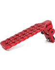 Alvin's Creativity Articulated Mounting Plate AMP-1 for ARRI Alexa 35, Side Expansion Board with 1/4"-20 & 3/8"-16 Accessory Mounting Threads, Red