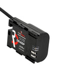 Alvin's Cables LP-E6P Dummy Battery to D-Tap Braided Power Cable, 60CM
