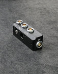 Alvin's Cables 4X 2-Pin In/Out 0B 302 Mini Splitter Cable Upgraded 2-Pin-Female Input to 3X 2Pin Output Power-Supply-Distributor-Box for Arri Alexa|Steadicam|Teradek Bond|SmallHD with Adjustable-Screw