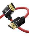 Alvin's Cables 8K Short HDMI 2.1 Cable, 48Gbps Ultra High Speed