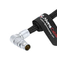 Alvins Cables Control Cable for ARRI ETH 10 Pin Rotatable Right Angle to RJ45 and 2 Pin Male 24V Power Cable for ARRI Alexa Mini LF| LF| Mini| SXT Camera, Teradek COLR