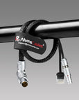 Alvins Cables Control Cable for ARRI ETH 10 Pin Rotatable Right Angle to RJ45 and 2 Pin Male 24V Power Cable for ARRI Alexa Mini LF| LF| Mini| SXT Camera, Teradek COLR