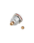 Alvins 1K Series 4 Pin Circular Push-Pull Connector, EMI Shielded, Industrial Connector System for Camera, Broadcast & Test Equipment, 2pcs