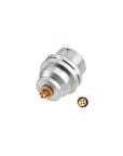 Alvins 1K Series 4 Pin Circular Push-Pull Connector, EMI Shielded, Industrial Connector System for Camera, Broadcast & Test Equipment, 2pcs