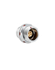 Alvins 1K Series 4 Pin Circular Push-Pull Connector, EMI Shielded, Industrial Connector System for Camera, Broadcast & Test Equipment, 2pcs