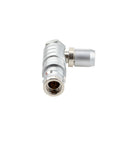 Alvins 1K Series 4 Pin Circular Push-Pull Connector, EMI Shielded, Industrial Connector System for Camera, Broadcast & Test Equipment, 2pcs