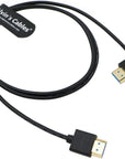 Alvin's Cables 8K HDMI 2.1 Cable High Speed Thin HDMI for Atomos Ninja V Monitor, Z CAM E2, Sony FS5| FS7| A7S3 Cameras