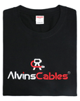 Alvins Cables Logo embroidered cotton short sleeves T-Shirt