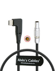 Alvin’s Cables Right Angle PD USB-C Type-C to 2 Pin Male Power Cable Fast Charging Cable for DJI Ronin| Tilta| Teradek| SmallHD| Z-CAM Cameras Monitor 45CM/17.7 inches