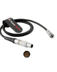 Alvin's Cables Ronin 2 to Portkeys BM5 BM7 HH7 HS7T Power Cable 6 Pin Male to Weipu 4 Pin Cable for DJI Ronin 2 Gimbal 60cm 2ft