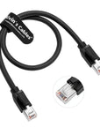 Alvin's Cables RJ45 Ethernet Cable, Cat6a Shielded Industrial Profinet Ethernet Cable High-Flex Drag-Chain High-Speed Gold-Plated Connectors for PLC, Robotics & Motion Control 1ft/30cm