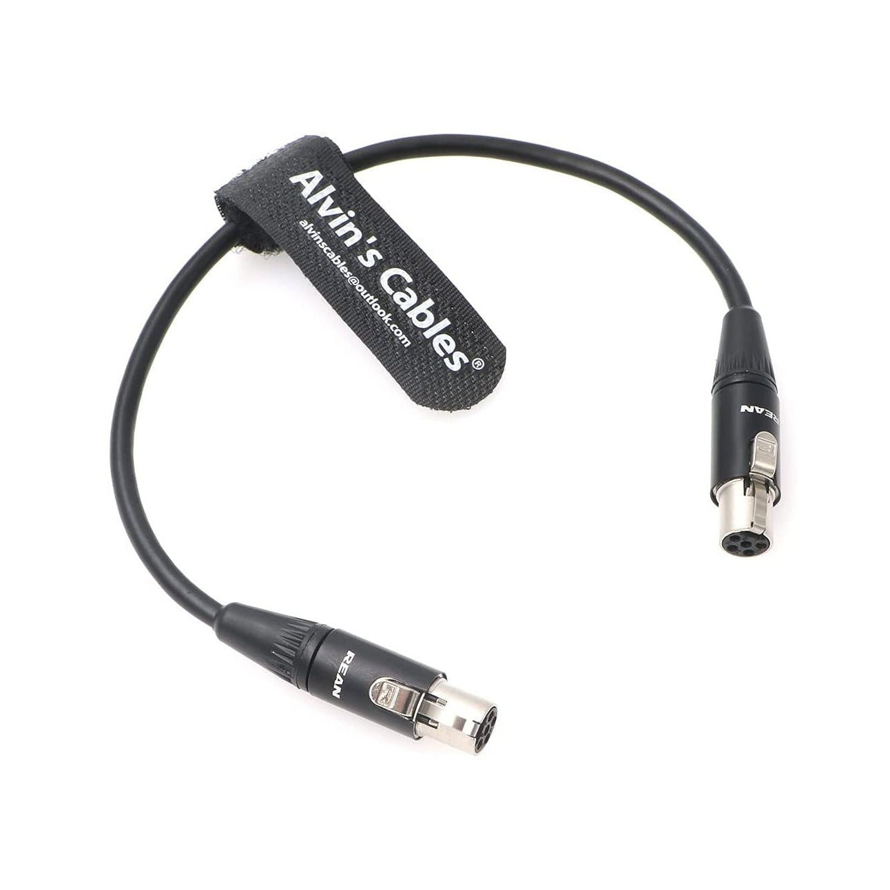 Ta5f to Ta5f Mini XLR 5 Pin Female Audio Cable for Zaxcom Nova
