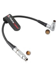 Wards Sniper to ARRI UMC-4 Lcube Serial Cable, Fischer 7-Pin to 4-Pin Data Transfer Cable Compatible with ARRI UMC-4 Lcube LCUB-1 to Wards Sniper MKiii Laser Range Finder, 30cm| 12inches