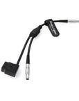 Teradek-Bond Power Cable 2 Pin Male to 2 Pin + D Tap for Tilta-Float ARRI Alexa Camera SmallHD Monitor Alvin’s Cables