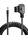 Alvin's Cables Anton Bauer Power Tap D Tap to 2.1 DC 12v Spring Cable for KiPRO LCD Monitors