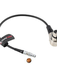 Alvin's Cables 26V Power Cable for Sony Venice Camera from MotoCrane Titan LT, 4-Pin to XLR 4-Pin Female Right-Angle Camera Power Cable 30cm|12inches