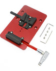 Alvins V Mount Battery Plate for DJI Ronin 4D, V Mount Plate with 6-pin 1B DC-in Out Put Battery Mounts Plate for Ronin 4D