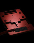 Alvins V Mount Battery Plate for DJI Ronin 4D, V Mount Plate with 6-pin 1B DC-in Out Put Battery Mounts Plate for Ronin 4D