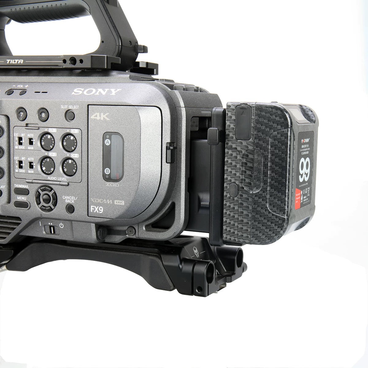 Adaptateur Batterie V-mount Vers Sony BP-U - Pour Caméras FX9, FX6, FS7, FS5, PMW-EX1 Adaptateur Batterie V-mount Vers Sony BP-U - Pour Caméras FX9, FX6, FS7, FS5, PMW-EX1