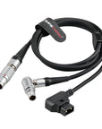Alvin’s Cables Power Control Y Cable for Preston MicroForce V+F2 / V+F3 Zoom Control, Heden M26T Analog Servo Lens Motor, 10 Pin to 4 Pin and D-tap Cable 1m| 3.3ft
