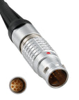 Alvin’s Cables Power Control Y Cable for Preston MicroForce V+F2 / V+F3 Zoom Control, Heden M26T Analog Servo Lens Motor, 10 Pin to 4 Pin and D-tap Cable 1m| 3.3ft