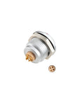 Alvins EGG.2K 4 Pin Socket, 2K Series Circular Connector, Waterproof IP66~IP68, EMI Shielded, Push-Pull Self-Locking Panel Mount for Industrial & Camera Equipment, 2pcs