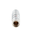 Alvins FGG.2K 4 Pin Male Plug, 2K Series Circular Connector, Waterproof IP66~IP68, EMI Shielded, Push-Pull Self-Locking with 62mm Screw Cable Clamp for Industrial & Camera Equipment, 2pcs