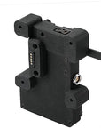 Alvin’s Cables V-Mount Battery Plate for SmallHD Ultra 5 & Ultra 7 & Ultra 10, Direct Contact Power Supply with 1 x D-Tap & 2 x 0B 2 Pin Outputs