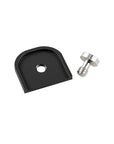 Alvins 1/4" Screw Positioning Pin Adapter Plate for ARRI SamllHD Quick Release Lock Bracket, Anti-Twist Thread with 1/4" Screws