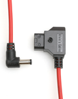 Alvin's Cables Dtap to DC Cable for Atomos Shogun,Ultra Soft D-tap to 2.1 DC Right Angle Power Cable for Blackmagic Design Video Assist,SmallHD 702,for Feelworld FW568 Monitor 60cm|23.6in