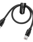 Alvin's Cables RJ45 Ethernet Cable, Cat6a Shielded Industrial Profinet Ethernet Cable High-Flex Drag-Chain High-Speed Gold-Plated Connectors for PLC, Robotics & Motion Control 1ft/30cm