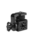 Alvins Adjustable Camera Mount with 3/8" 1/4" Screw Rotatable Tiltable Panoramic Bracket 360-degree for Camera Monitor Gimbal Tripod