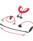 Alvin’s Cables Camera Cable Set for Canon C400, XLR 4 Pin to Dtap Power Cable| DIN 1.0/2.3 to 3.5mm Timecode| 8K 2.1 HDMI| USB-C Data & PD| 12G SDI BNC, Complete Camera Rig Wiring Kit
