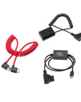 Alvin’s Cables Camera Cable Set for Sony FX3, NP-FZ100 Dummy Battery to D-tap| 8K HDMI 2.1 Cable| Type-c PD Fast Charging 5V 9V 12V 3A Power Cable, Complete Camera Rig Wiring Kit