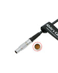 Alvin's Cables Power Cable for Tilta Nucleus-M Motor 7 Pin Male to D-tap Coiled Cable for V-Mount Battery Plate