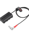 Alvin's Cables LBUS 4-Pin to NP-F970 Power Cable for ARRI Hi5 to SmallHD Monitor, for Atomos Ninja V | Shinobi | Feelworld Monitor, for Sony NP-F550| F770 F970 Dummy Battery (80CM/ 31")