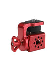Alvins Adjustable Camera Mount with 3/8" 1/4" Screw Rotatable Tiltable Panoramic Bracket 360-degree for Camera Monitor Gimbal Tripod