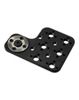 Alvins Camera V-Raptor XL Side Extension Kit for for RED Gear Fixation Universal Expansion Cold Shoe Side Panel Kit, Black