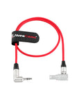 Alvin's Cables Ultra Soft Timecode Cable for RED Komodo, RED V-Raptor 8K Camera, Tentacle Sync 3.5mm TRS to EXT 9 Pin Male Cable 45CM| 18inches