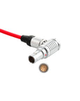 Alvin's Cables Ultra Soft Timecode Cable for RED Komodo, RED V-Raptor 8K Camera, Tentacle Sync 3.5mm TRS to EXT 9 Pin Male Cable 45CM| 18inches