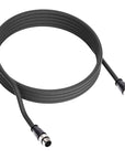 Alvin's Cables M12 D-Code 4 Pin Male to M12 D-Code 4 Pin Male Ethernet Cable for Keyence Baumer Sick Camera, High-Flex Cat6a Cable for Industrial Automation, EtherCAT/PROFINET 3.3ft/1m Green