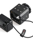 Alvin's Cables 2 pin Right Angle Male to D-TAP Power Adapter Cable for Teradek Bond| Blackmagic Pyxis 6K