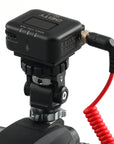 Alvin's Cables Locking 3.5mm TRS to 3.5mm TRS Audio Cable for Sennheiser Deity TC-1 Right Angle TRS Coiled Cable for DSLR| Mirrorless Camera