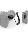 Alvin's Cables NP FZ100 Dummy Battery to D tap Coiled Power Cable for Sony FX3/ FX30, A7III A7RIII A7SIII A9 Camera