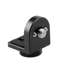 Alvin's Cables Right-Angle Camera Mounting Bracket, L-Shaped Accessory Mount with 1/4"-20 to 3/8"-16 Threads, ARRI-Style Locating Pins for Camera Cage, Cheese Plate, Wireless Transmitter