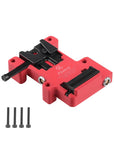 Alvins V-Mount Battery Plate for SmallHD Ultra 5 & Ultra 7, Direct Contact Power Supply with 1 x D-Tap & 2 x 0B 2 Pin Outputs, Red